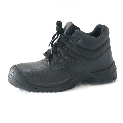 주문 검은색 정품 가죽 신발 젤리 톱 윗부분 남자용 작업 신발 online manufacture