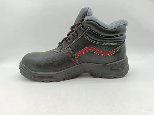 주문 반 펑크 겨울 하이 톱 신발 검은 가죽 미끄러지지 않는 신발 내구성 online manufacture