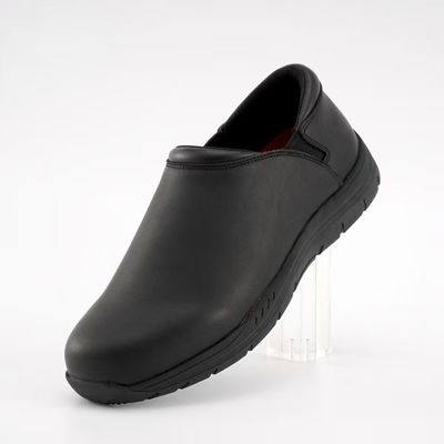 주문 남성 셰프 작업 신발 진짜 가죽 부엌 안전 신발 미끄러지지 않는 online manufacture