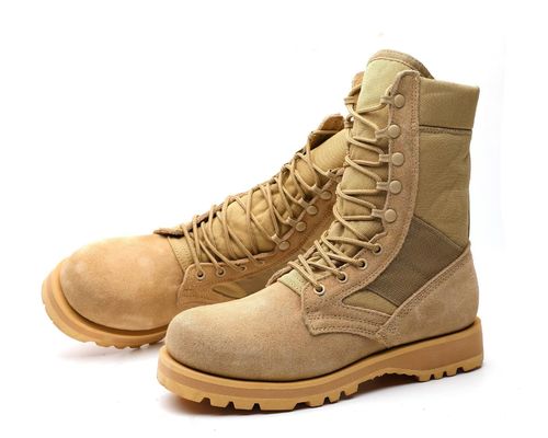 주문 전술 안전 신발 수레 가죽 고 톱 워크 부츠 솜 가죽 가죽 가죽 online manufacture