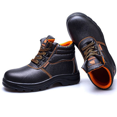 주문 남성용 안전 신발 철제 발가락과 철제 반 미끄러기 부츠 online manufacture