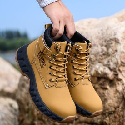 주문 가벼운 마이크로 섬유 안전 작업 신발 철 발가락과 고무 발판 online manufacture
